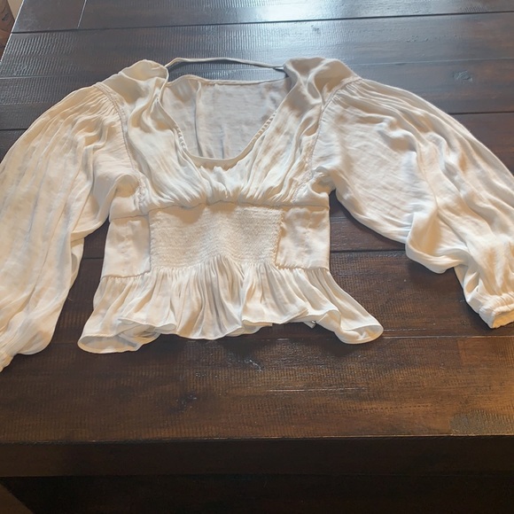 Free People White Blouse - XS - Picture 4 of 11